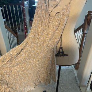 Strappy floral summer dress